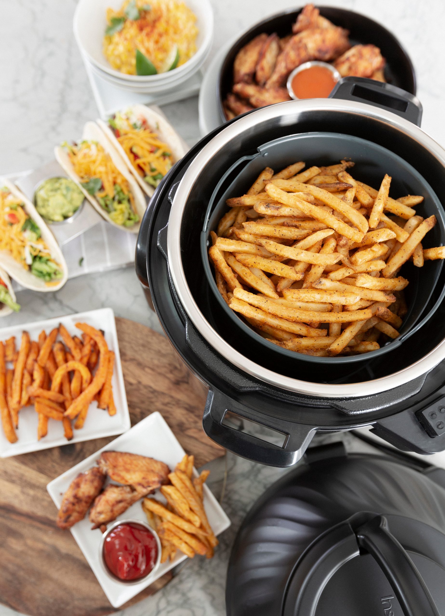 The Instant Pot now boasts an air fryer, but is it any good? We tried it